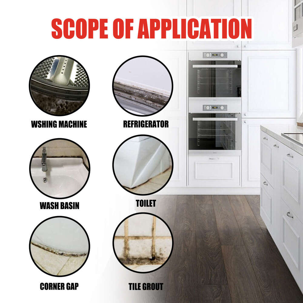 Jaysuing Factory Direct Sale Gel 100ml Household Kitchen Bathroom Wall Gap Cleaning Stain Mold Removal Paste S260202