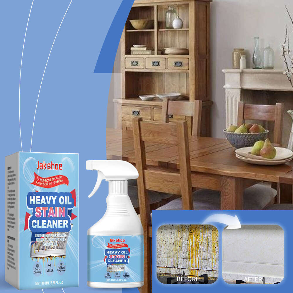 JAKEHOE Heavy Oil Stain Household Stove Kitchen Range Hood Degreaser Multi-Purpose Cleaner S260202
