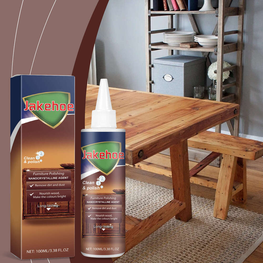 JAKEHOE Furniture Nano Crystal Coating Cleaning Enhancing Gloss Gentle Care Maintenance Polishing Agent S260202
