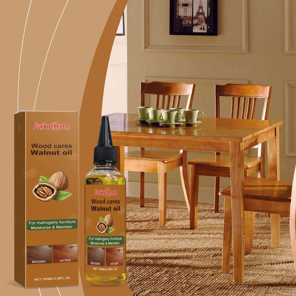 JAKEHOE Wood and Furniture Floor Polishing Care Renovation Cleaning Maintenance Oil S260202
