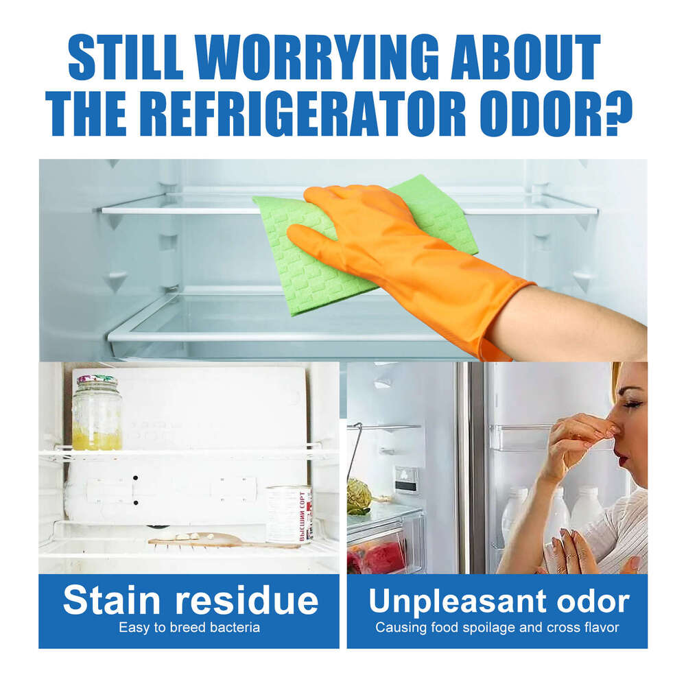 Jakehoe Refrigerator Microwave Oven Grease Odor Removal Multi-purpose Cleaning Tablets S260202