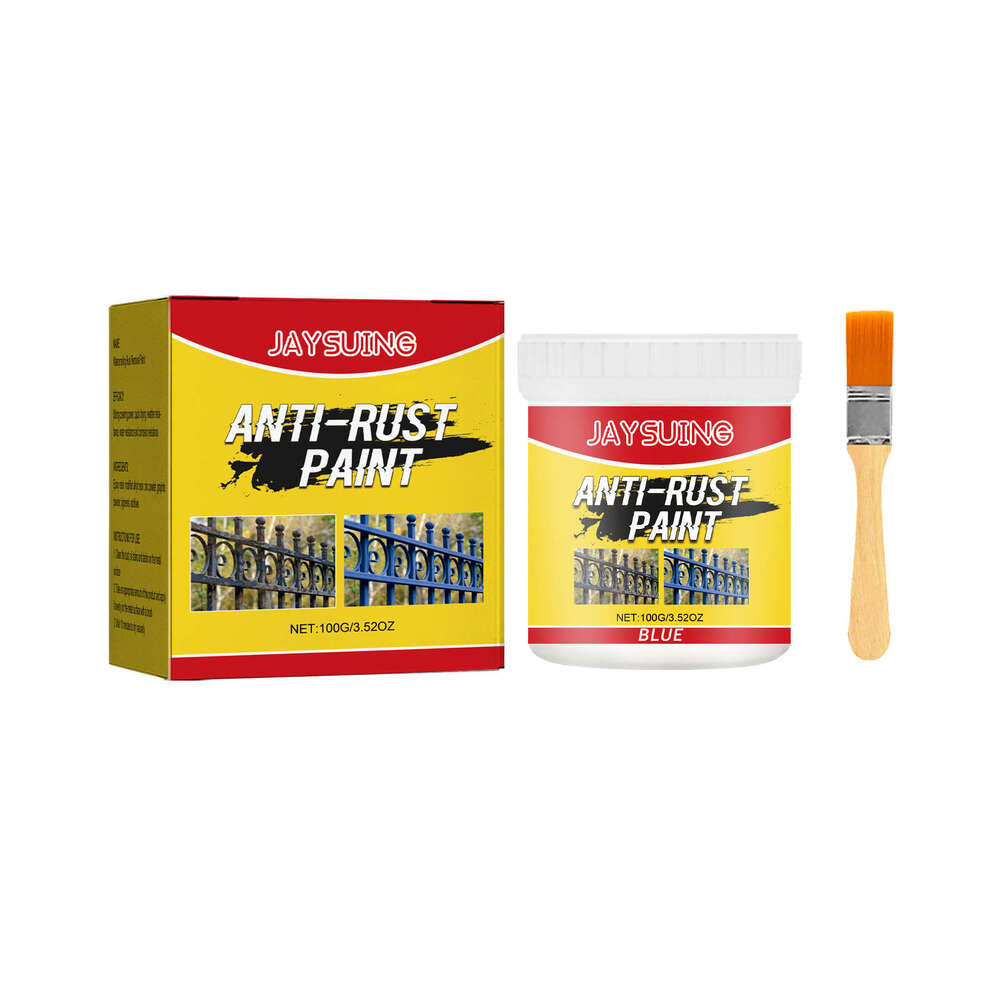 Jayusing Rust Removal Paint Iron Door Railing Metal Cleaning Renovation Anti-Rust Coating Primer S260202