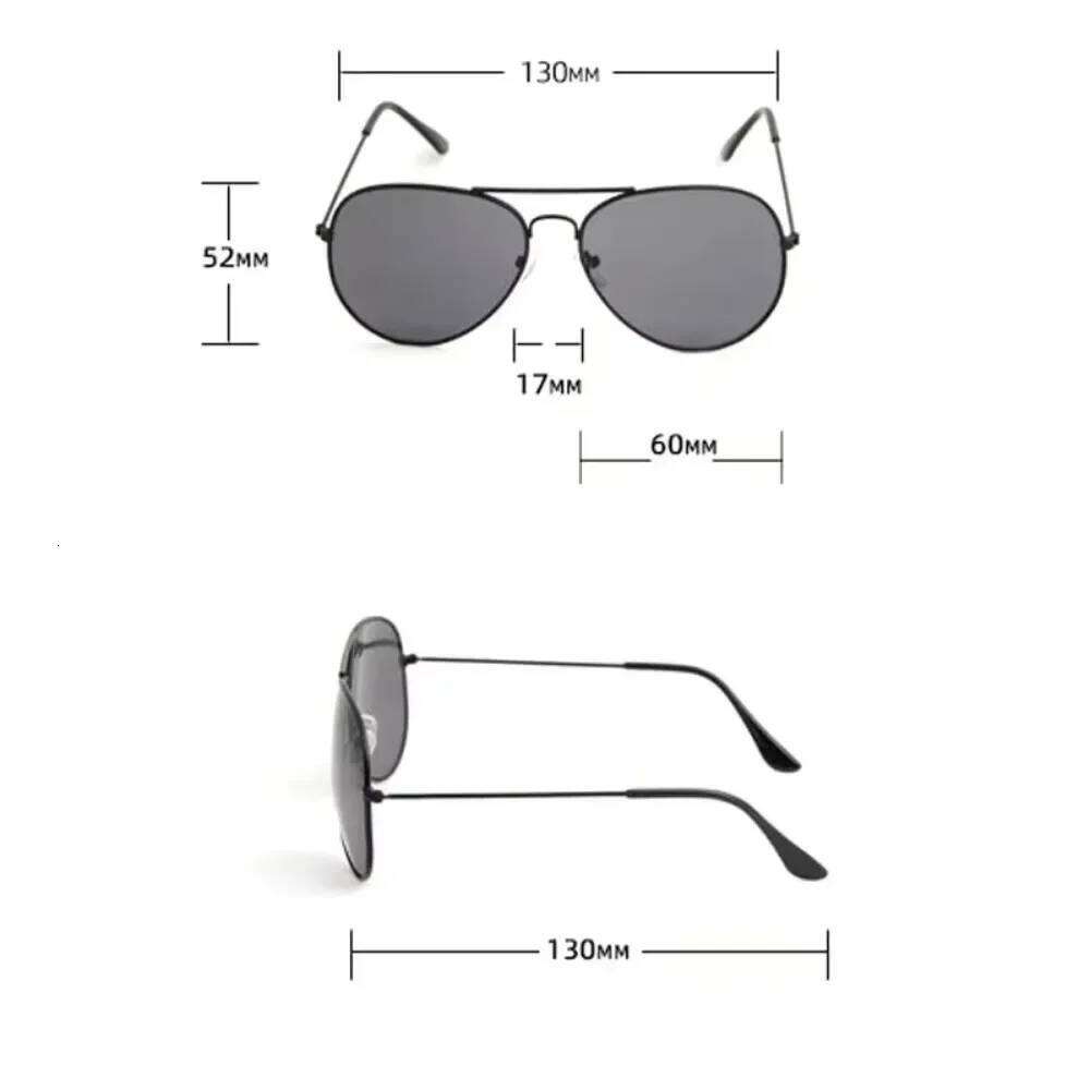 New Double Bridge Aviation Sunglasse Woman Aviat Alloy Frame Polit Mirror Sun Glasses Female Male UV400 Eyewear for Men H260202
