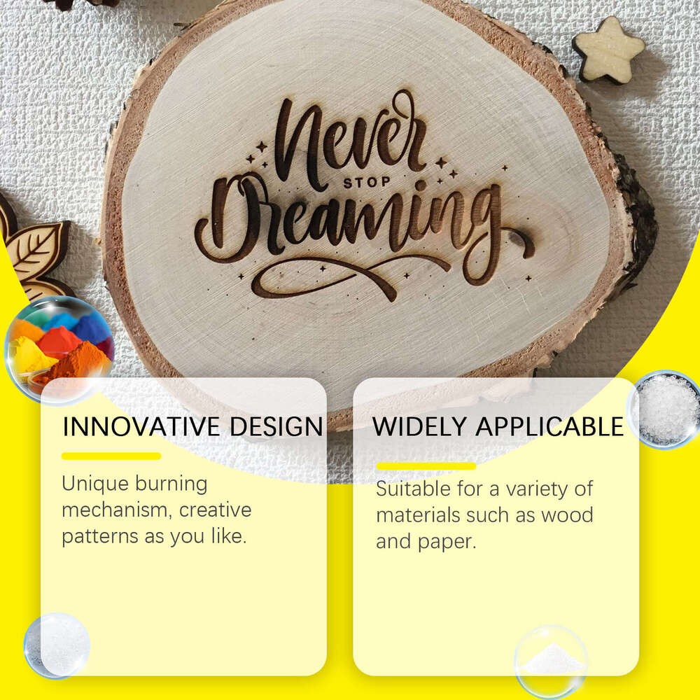 Mark Effect Focus Marker Art Handicraft Wood Pyrography Pen S260202