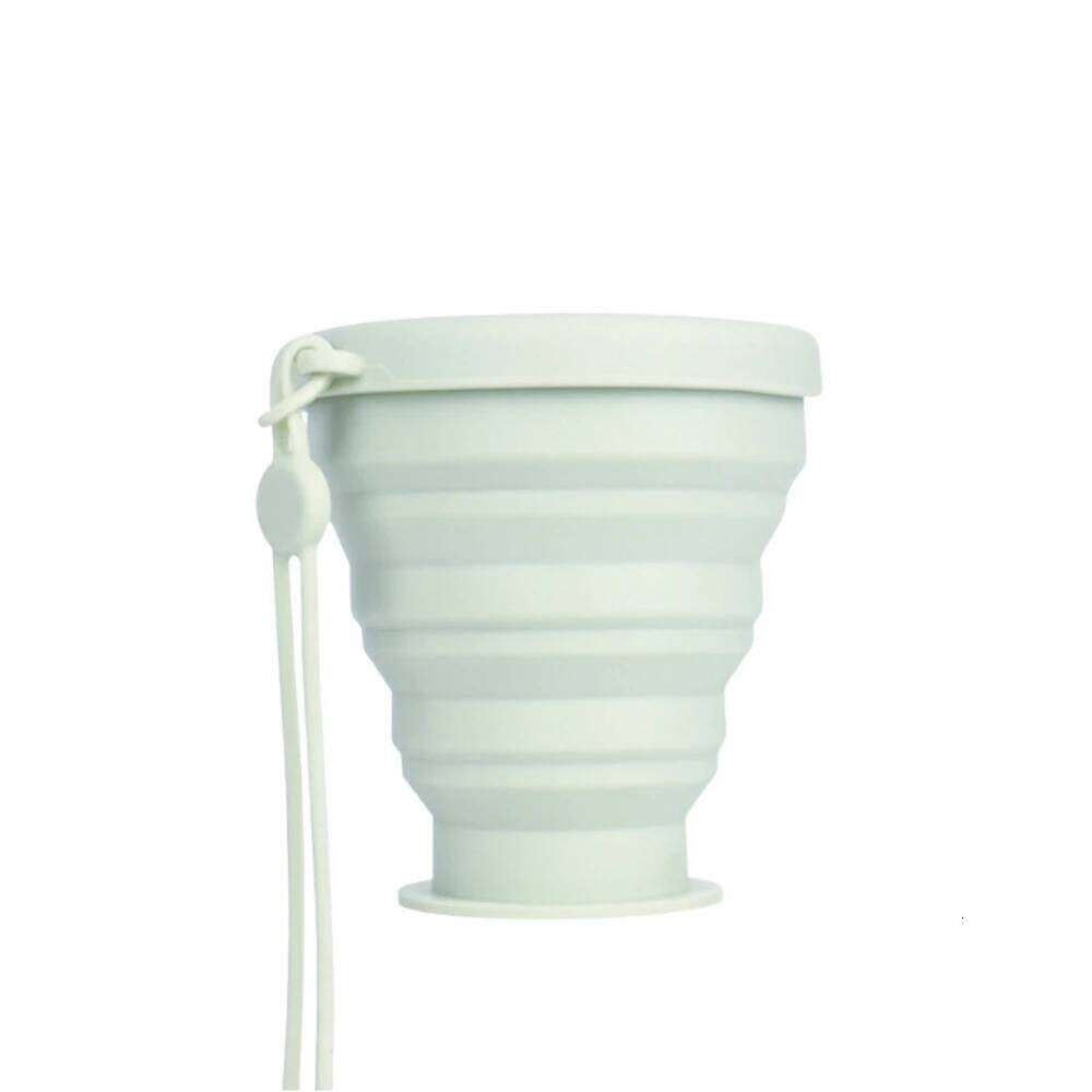 Foldable silicone camping cup collapsible portable mug for hiking outdoor adventures picnic cookware lightweight Z260202