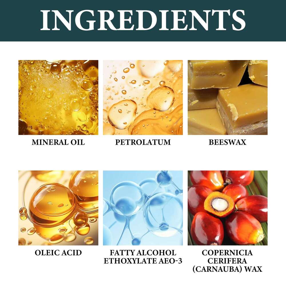 Furniture Oil Care Repair Cream for Leather Jackets Car Seats Sofas Cleaning and Maintenance S260202