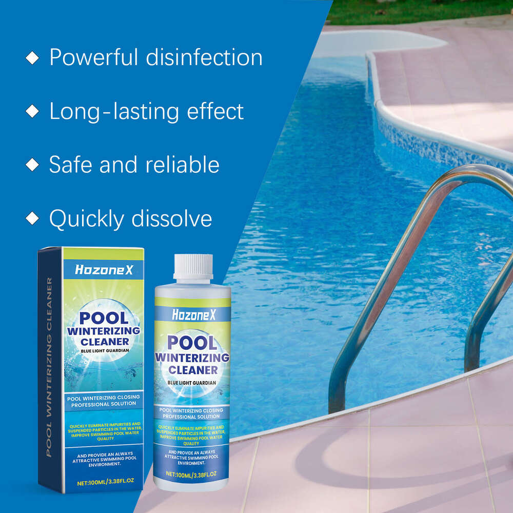 HozoneX Clarifier for Improving Household Public Outdoor Pool Water Quality Cleaner S260202