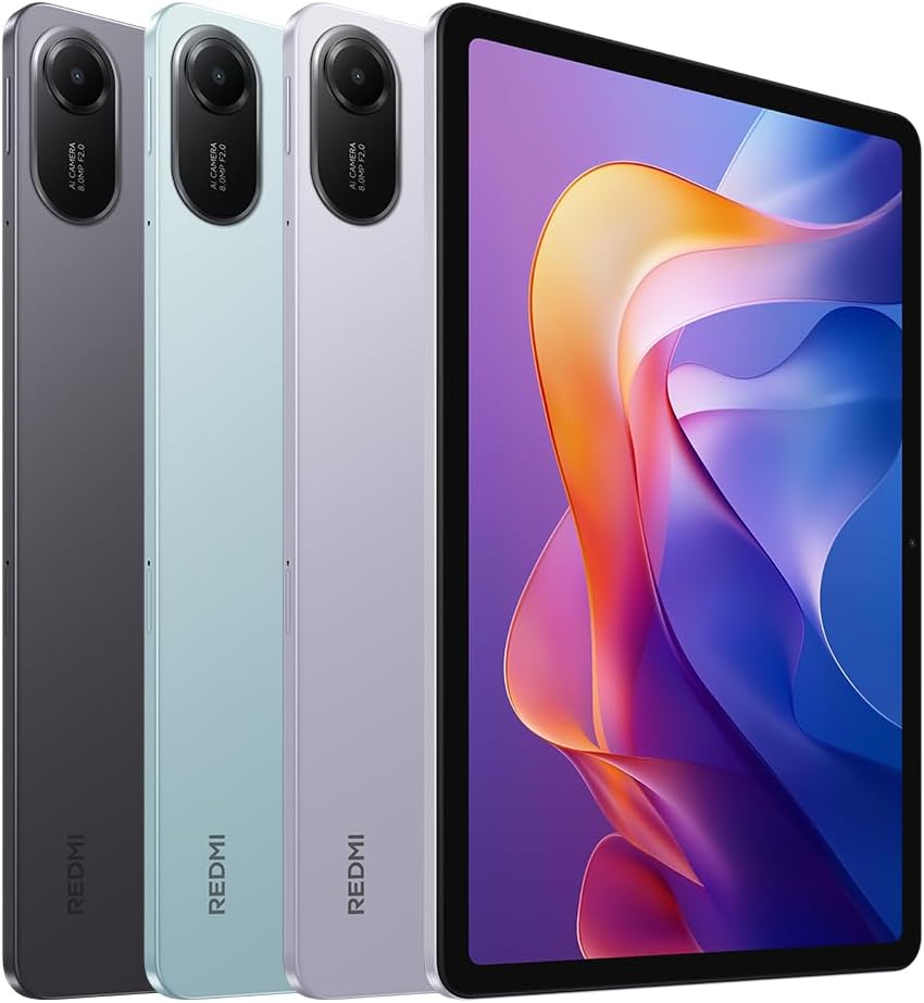 Xiaomi Tablet Redmi Pad 2 Wifi 8+ 256GB, 11 Inch 2.5 K Crystal Clear Display, Large 9000 mAh Battery, Advanced Helio G100-Ultra, Quadruple Speaker for