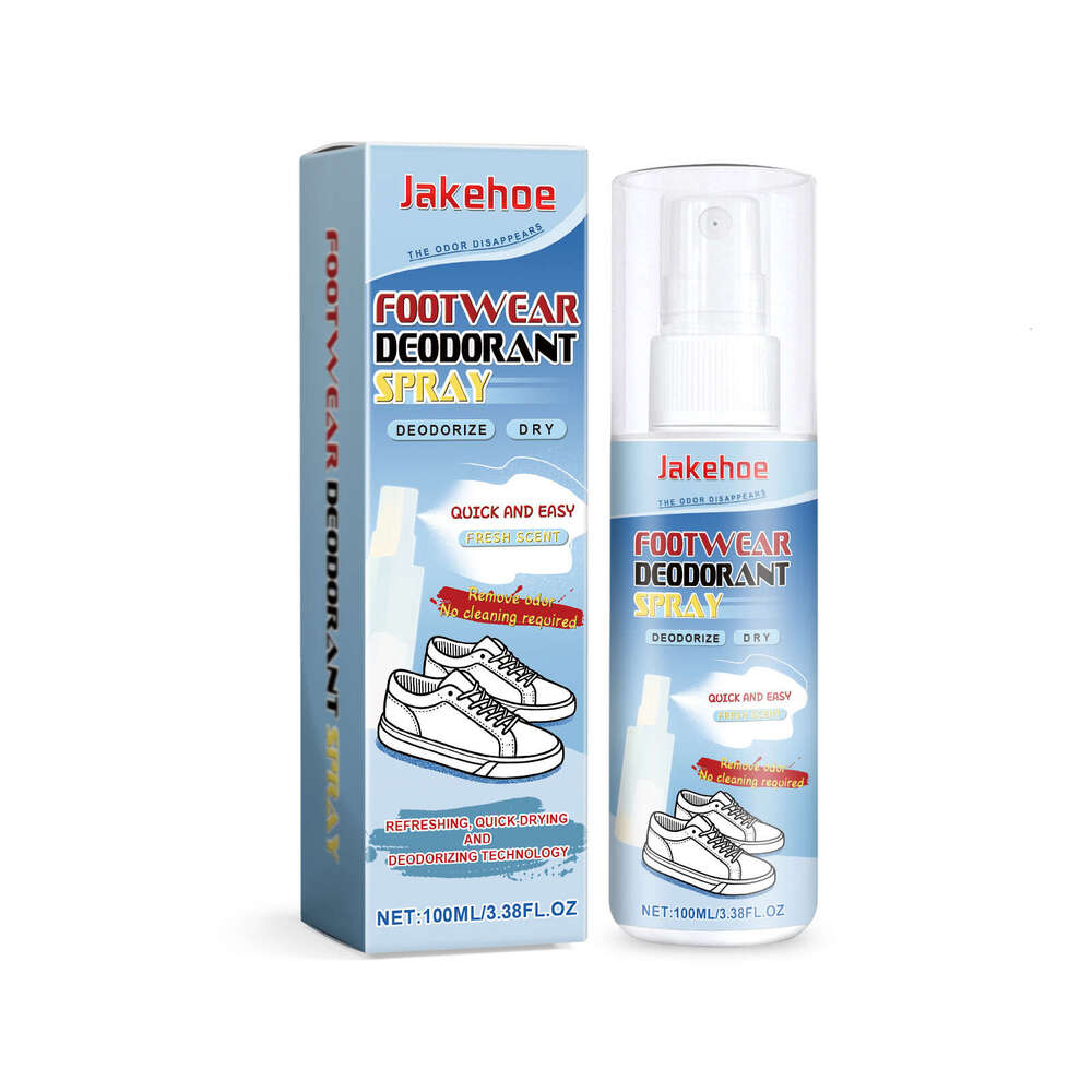 JAKEHOE Deodorizing Spray and Sock Deodorizer Odor Removal Foot Sweat Cabinet Shoe Deodorant S260202