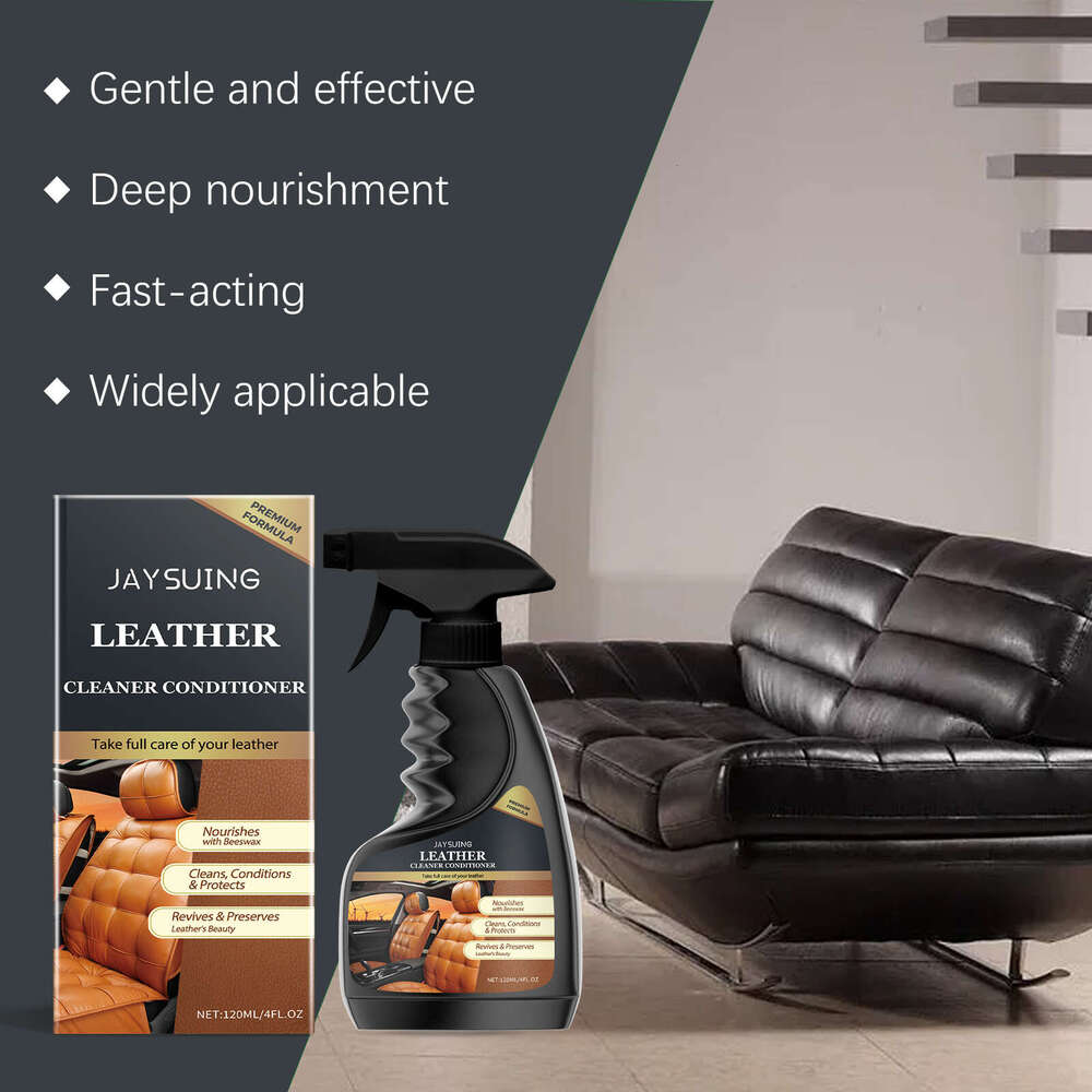 JAYSUING Conditioner Furniture Bag Sofa Car Seat Cleaning Stain Removal Leather Cleaner S260202