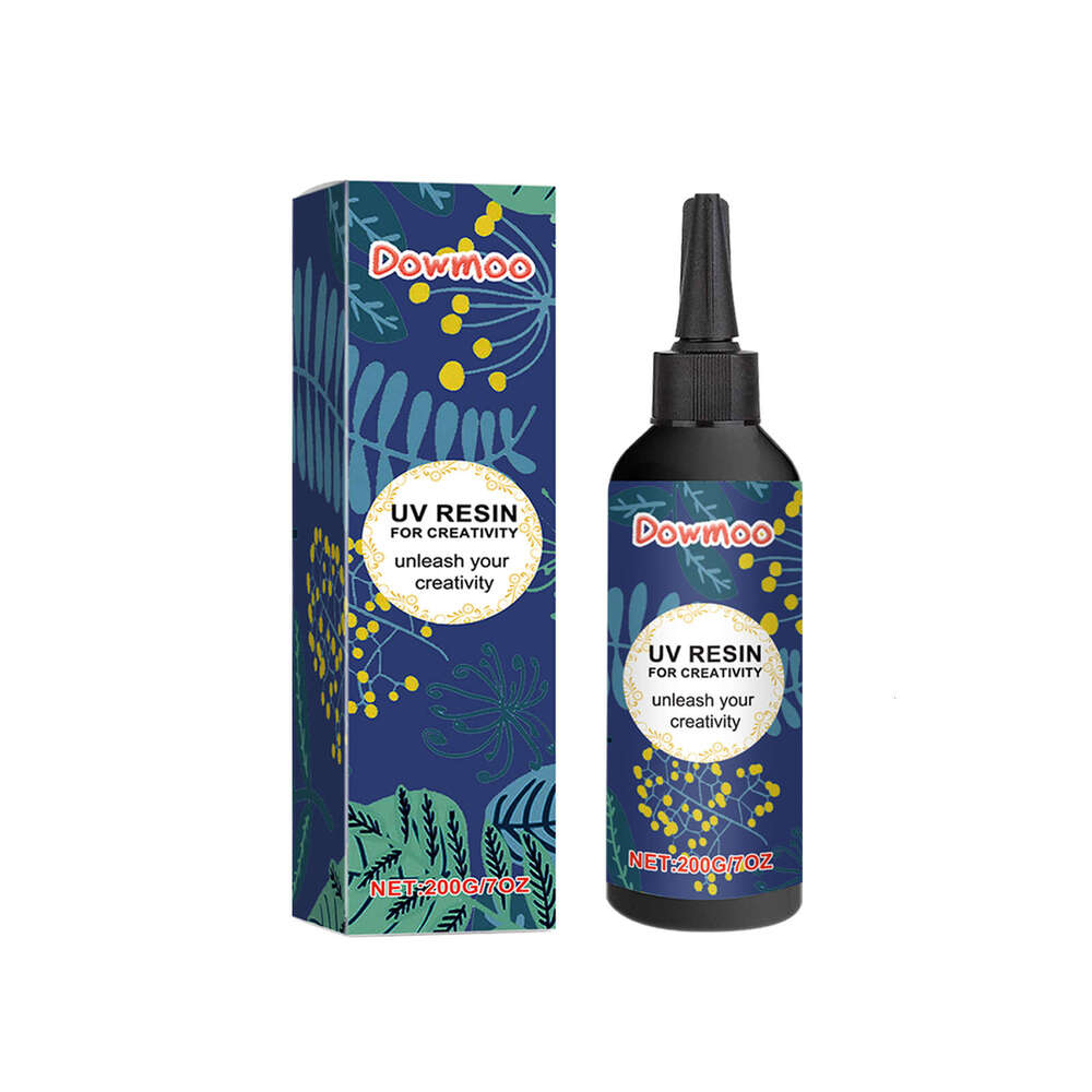 Dowmoo Creative Resin Glue Crafts High Transparency UV Fast Drying Curing Crystal Epoxy S260202