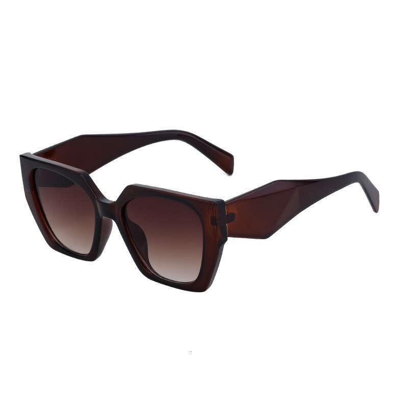 New Fashion Cat Eye Wide Leg for Women High-end Ins Style Wholesale Full Frame UV Protection Sunglasses