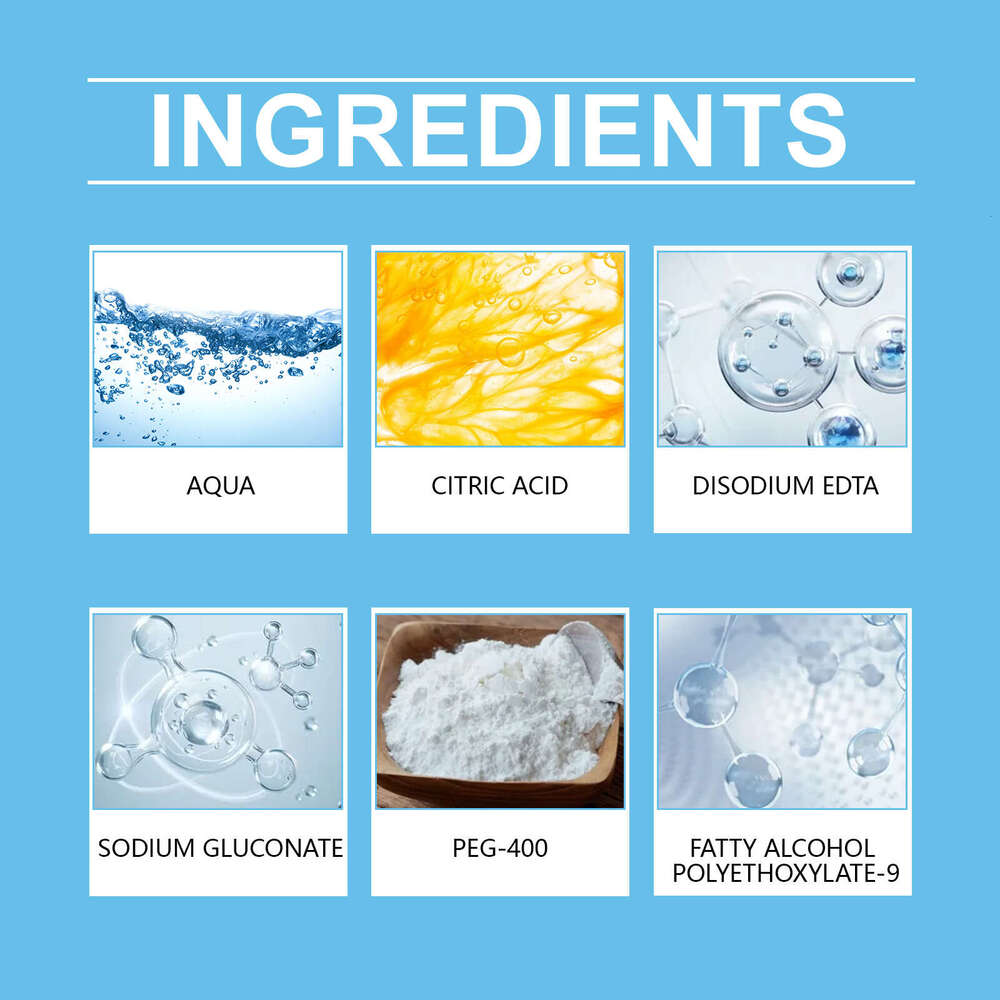 Jakehoe Fabric Clothing Cleaner Oil Water Coffee Stains Daily Cleaning Rust Remover S260202