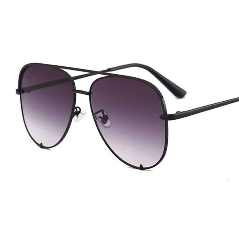 Gun Pink Silver Mirror Oversized Sun Glasses Brand Designer Pilot Sunglasses Women Men Shades Top Fashion Eyewear H260202