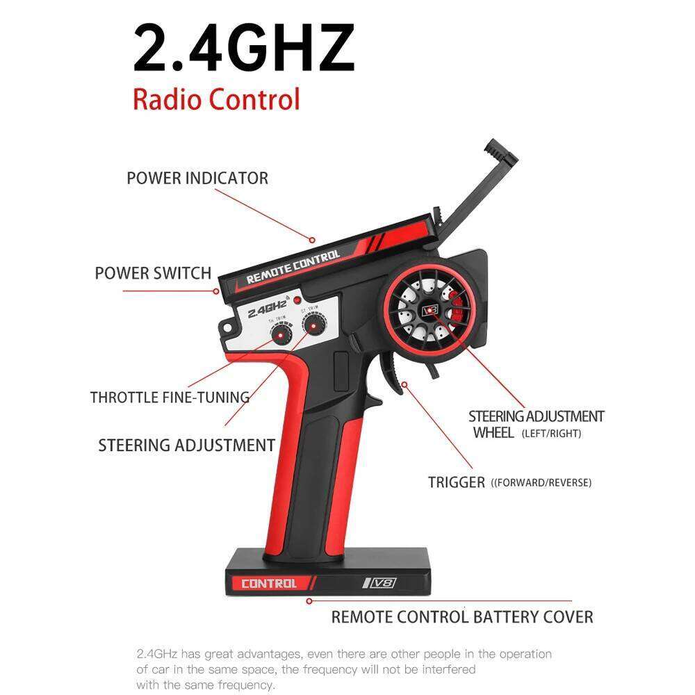 WLtoys 124016 RC Car 75km/h High Speed Remote Control Truck Electric 4WD Off-Road Drift Climbing Racing Vehicle Toys for Kids Y260131