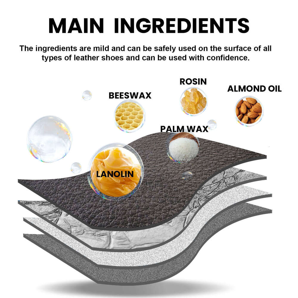Repair Cream Jacket Shoes Leather Goods Maintenance Oil Car Seat Sofa Cleaning Care S260202