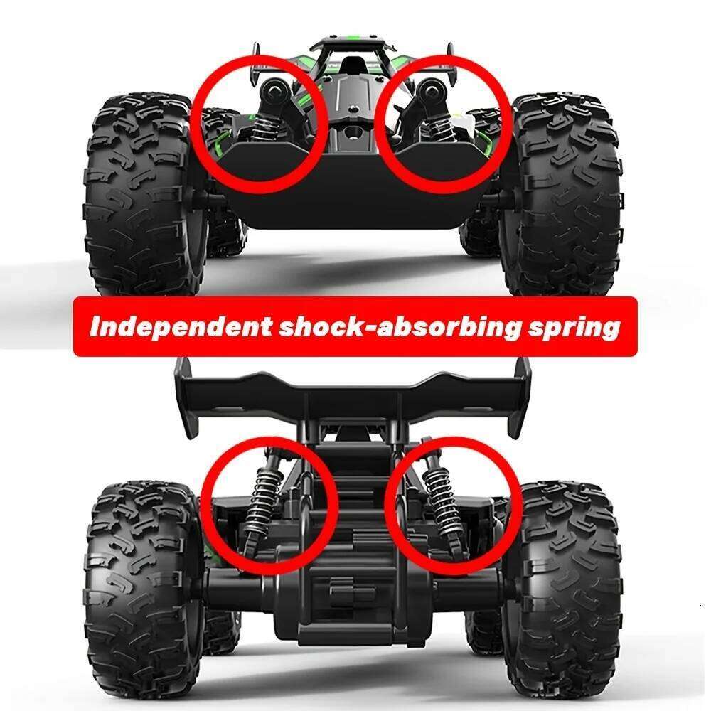 1:18 2.4G Remote Control 15km/H High Speed Rc Rubber Tires 3063R RC Racing Toys Vehicle Toy Car for Boys Kid Gift Y260131
