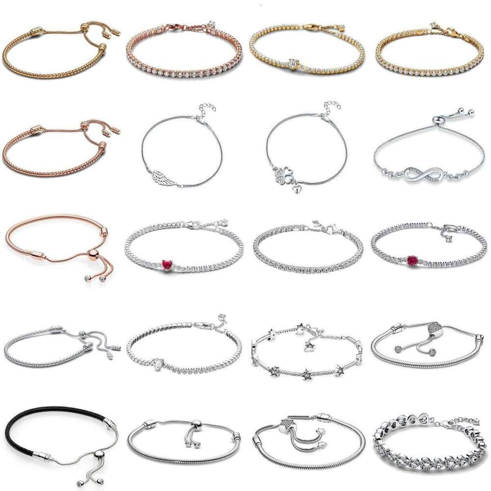 925 Sterling Silver Popular Shining Five-Pointed Heart Ruby Bracelet Fit Original DIY Bead Charm For Women Fine Jewelry H260202