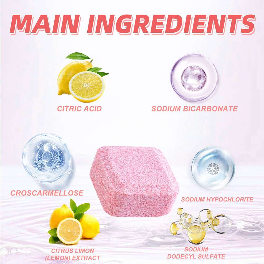 Effervescent Deodorizer Yellow Dirt Urine Stain Toilet Bowl Cleaner S260202