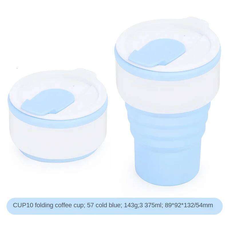 American Portable Outdoor Travel Tumbler Foldable Eco-friendly Silicone Water Pocket Cup Z260202