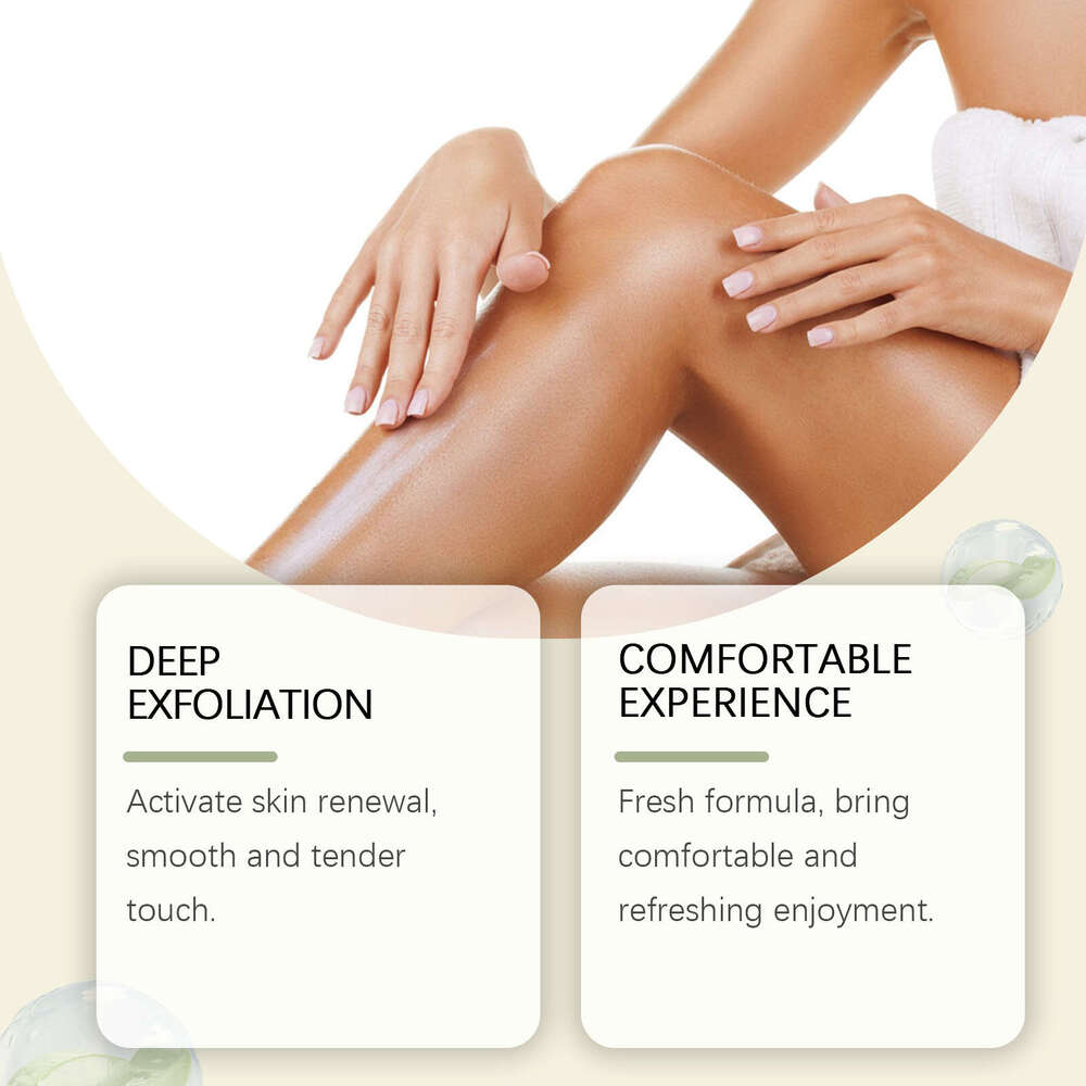 OceAura Exfoliating Care Gel Gentle Exfoliation Tender Cleansing Moisturizing Body Skin S260131