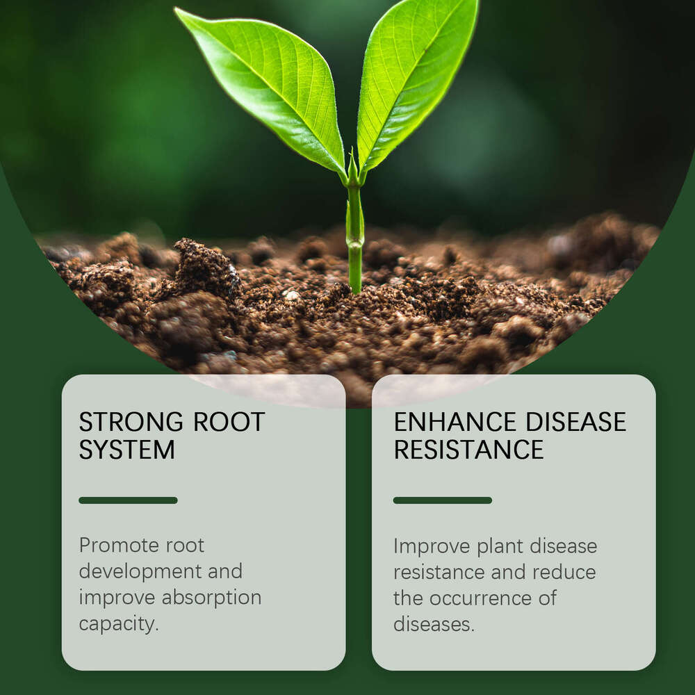 MoonSpry Organic Root Enhancer Green Plant Potted Nutrient Planting Gardening Growth Fertilizer S260202