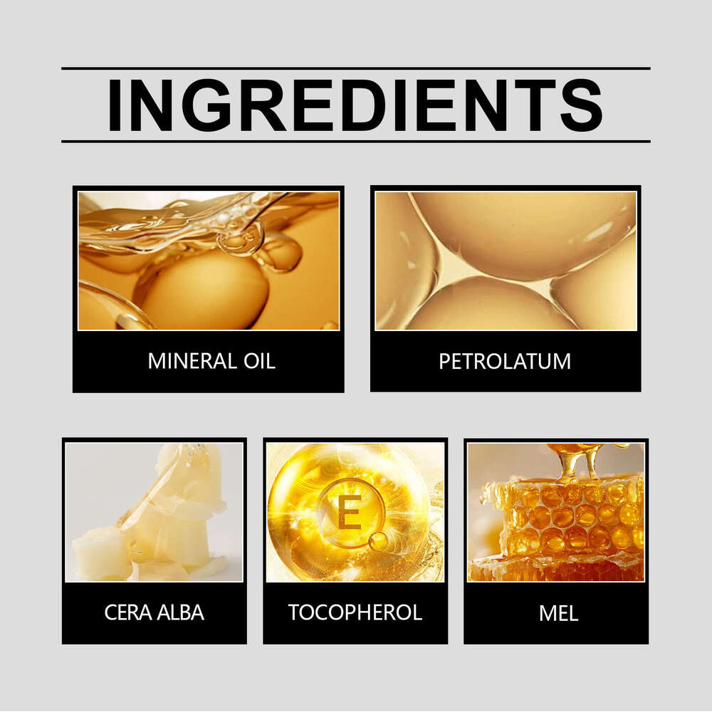 EELHOE Moisturizing Honey Gentle Nourishing for Skin Hydration Dryness Care Lip Balm S260131