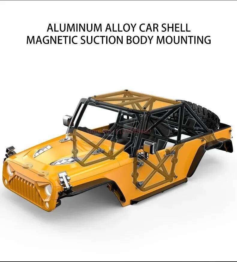 MJX Hyper Go H12Y+ 112 4WD RC Car Professional Off-Road Racing 12km/H Sensored Brushless Motor 2.4G Remote Control Cars Truck Y260131