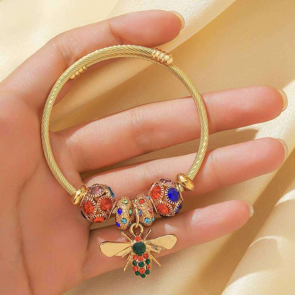 1PC Women's Fashion Pan Family Multi Element Beaded Bracelet Jewelry Accessories Suitable for Date, Party, Festival Gifts H260202