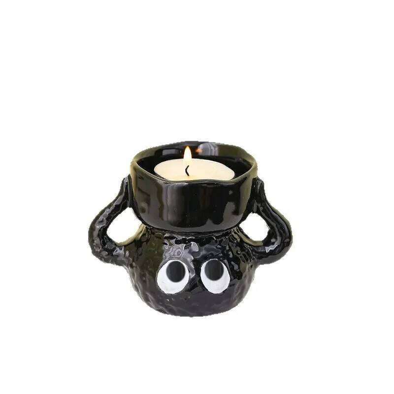 Ceramic Cute Desktop Decorations Aromatherapy Candle Holders Atmospheric Atmosphere Couple's Birthday Gifts Y260131