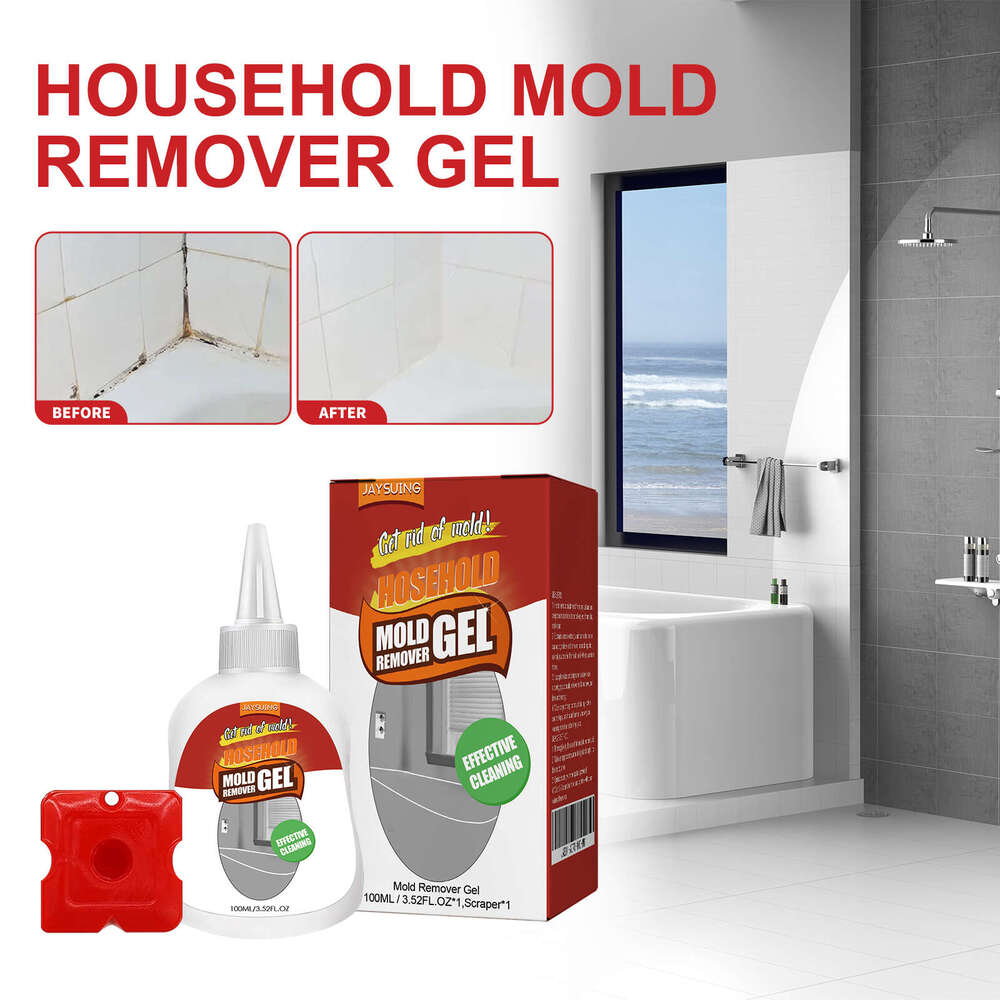90g Boxed Wall Surface Bathroom Kitchen White Stain Mold Removal Gel S260202