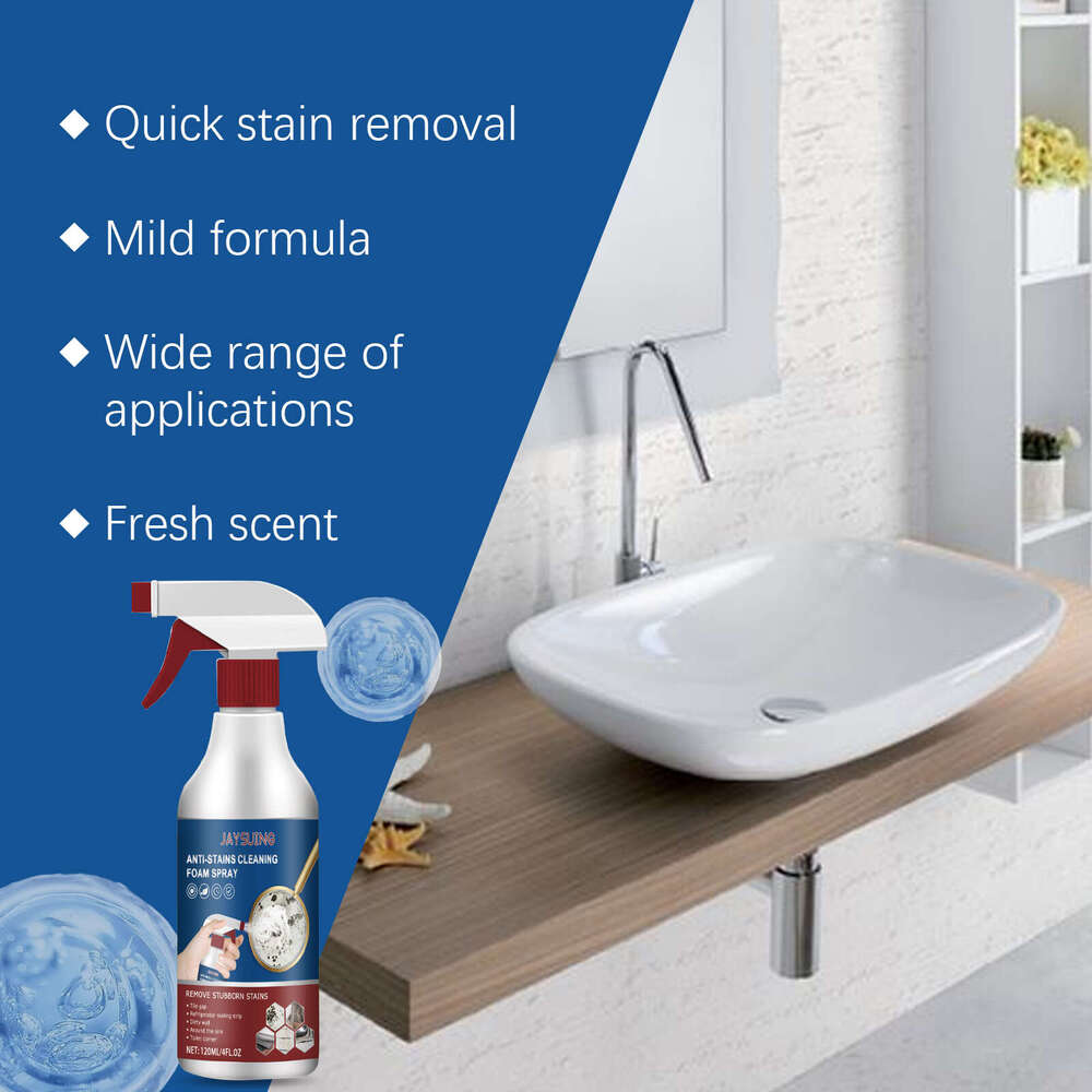 Jaysuing Bathroom Wall Stain Removal Multi-Functional Foam Cleaner Spray S260202