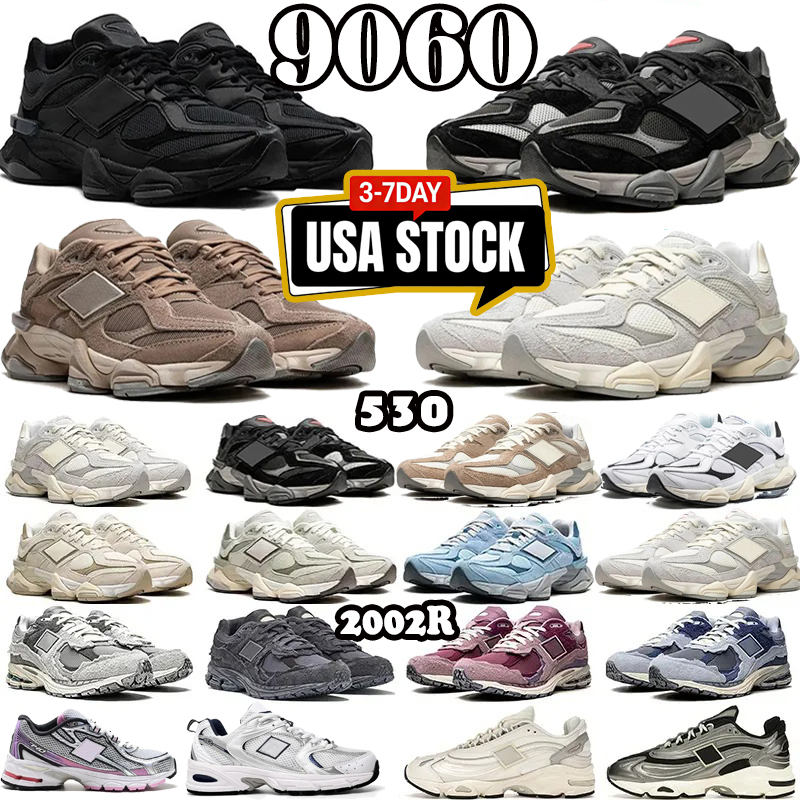 New 9060 Designer Shoes For Men Women Daily Outfit Running Shoes Leather Mesh Triple Black White Grey Red Trainers Outdoor Sneakers EUR 36-46.5