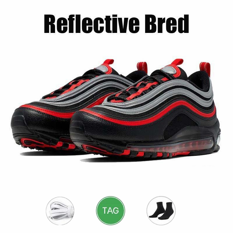 With Box Mens 95s 95 Running Shoes Womens 97 97s Sneakers Designer Trainers Triple Black White Blue Cork Metallic Silver Orange Ghost Picante Red Outd