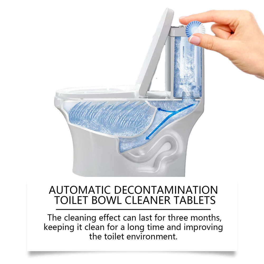 Jue-Fish Block Toilet Deodorizing Anti-Yellowing Cleaning Fresh Long-Lasting Household Cleaner S260202