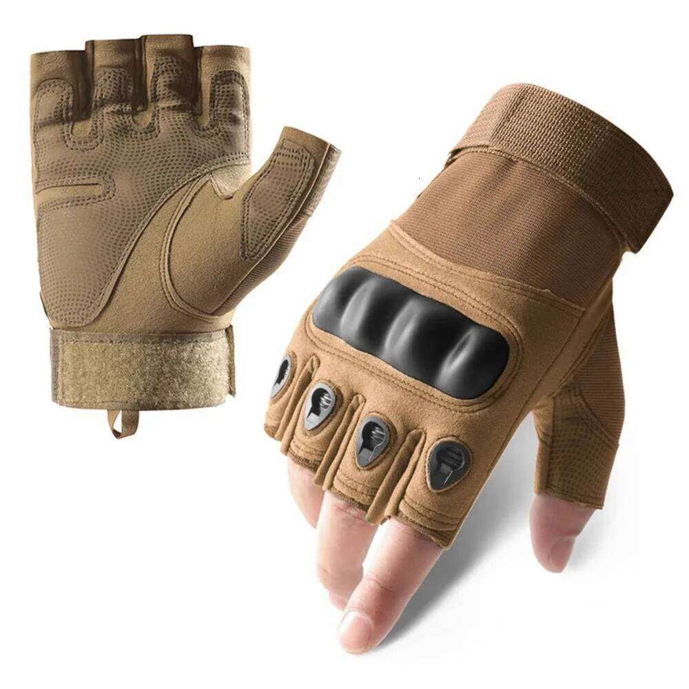 Motorcycle Outdoor Tactical Riding Half Finger Military Men Women Combat Shooting Hunting Fitness Gloves Luva Moto XJ260202