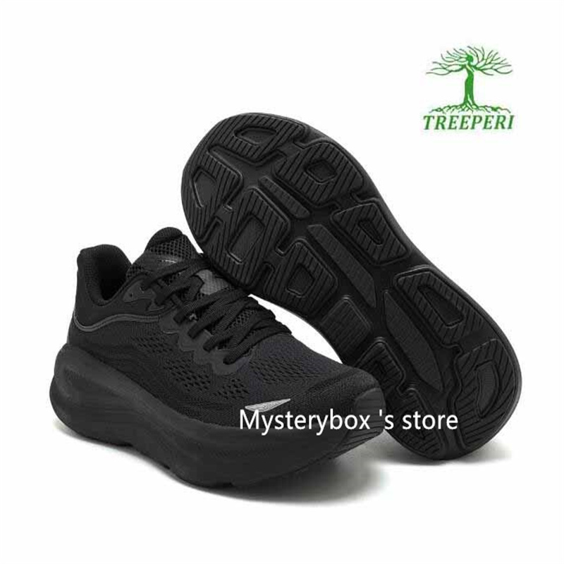Treeperi Bondi Cushioned Road Running Shoes Top Everyday Running Walking Shoe Trail Sneakers Lighter Flexible Mysterybox Store dhgate T88 best sports