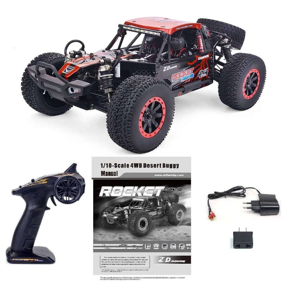 ZD Racing ROCKET DBX-10 1/10 Car Desert Truck 4WD RTR Remote Control Frame Off Road Buggy Brushless RC Vehicles Y260131