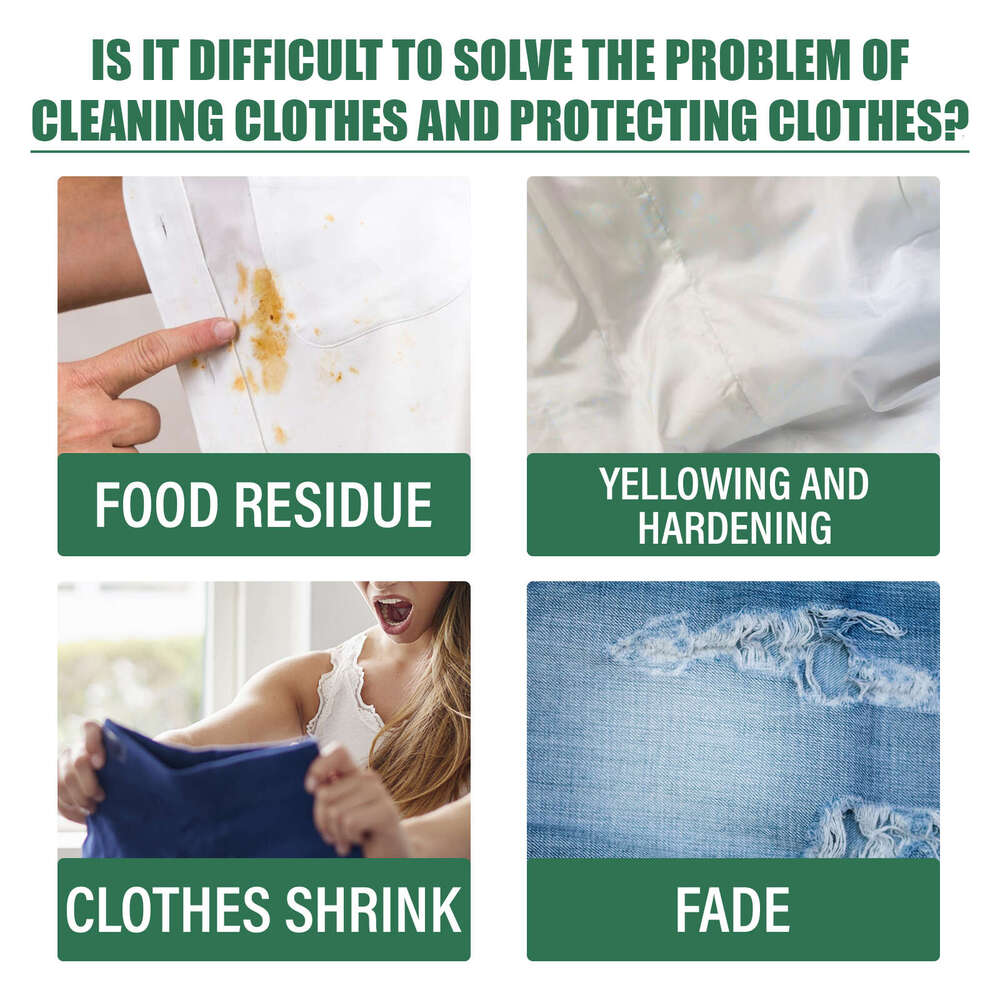 Jaysuing Multi-Purpose Household Powerful Cleaning Stain and Grease Remover Laundry Tablets S260202