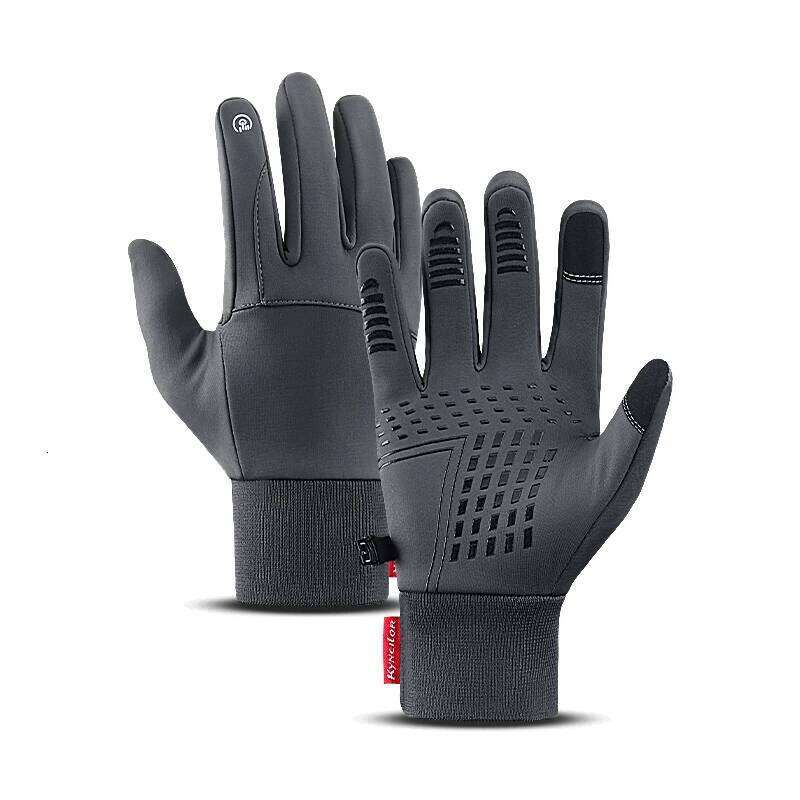 Winter Gloves Men Cycling Bike Women Thermal Fleece Cold Wind Waterproof Touch Screen Bicycle Warm Outdoor Running Skiing Mitten XJ260202