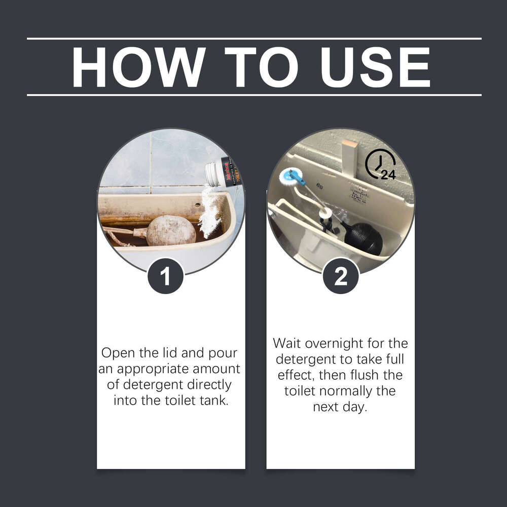 JAKEHOE Tank Bathroom Stain Remover Deodorizer Dirt Toilet Cleaner S260202