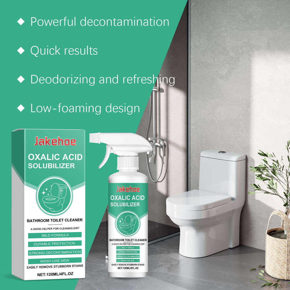 Jakehoe Bathroom Cleaner Cleaning Tile Cement Floor Stain Remover Toilet Magic Spray S260202