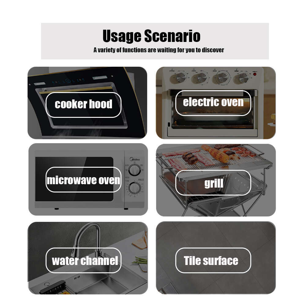 Jakehoe Kitchen Range Hood Heavy Oil Stain Cleaning Foam Cleaner S260202