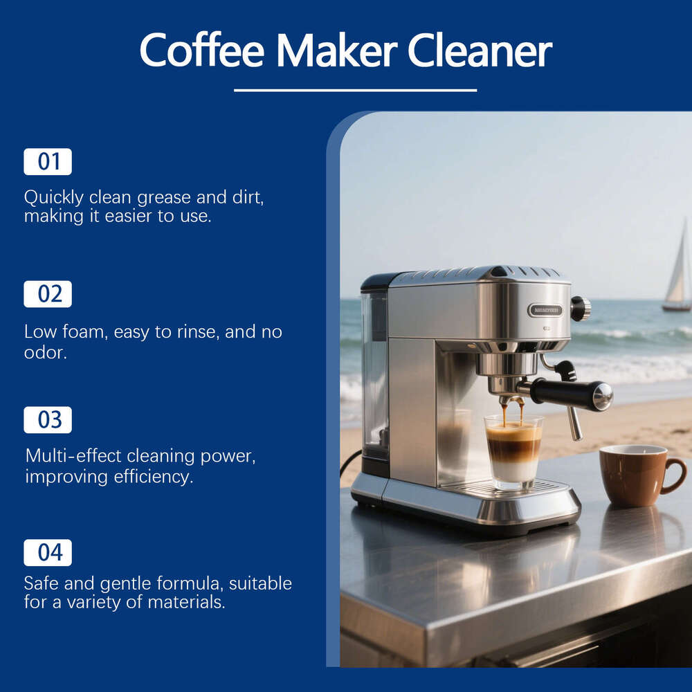 AMZ Daily Gentle Stains and Scale Portable Universal Coffee Machine Cleaning Care Tablets S260202