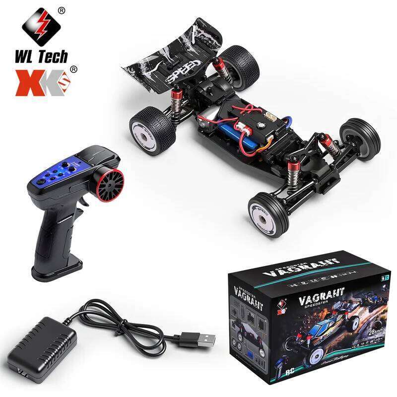 In Stock Wltoys 244016 Rc Drift Cars With Gyroscope Full-Scale Racing Car 25km/H Gifts For Kid Halloween And Christmas Y260131