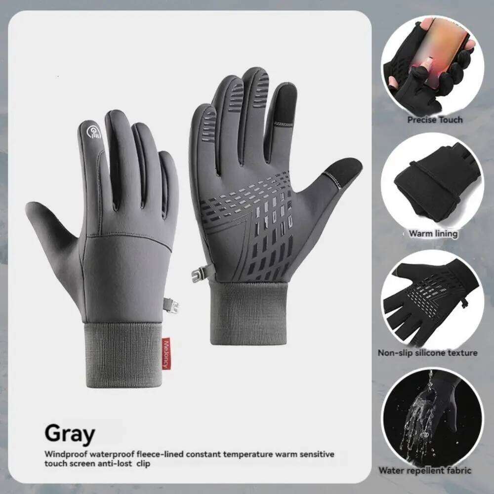 Ultralight Warm Winter Gloves Touchscreen Anti-Slip Sports Breathable Windproof Protective Mittens Men/Women XJ260202
