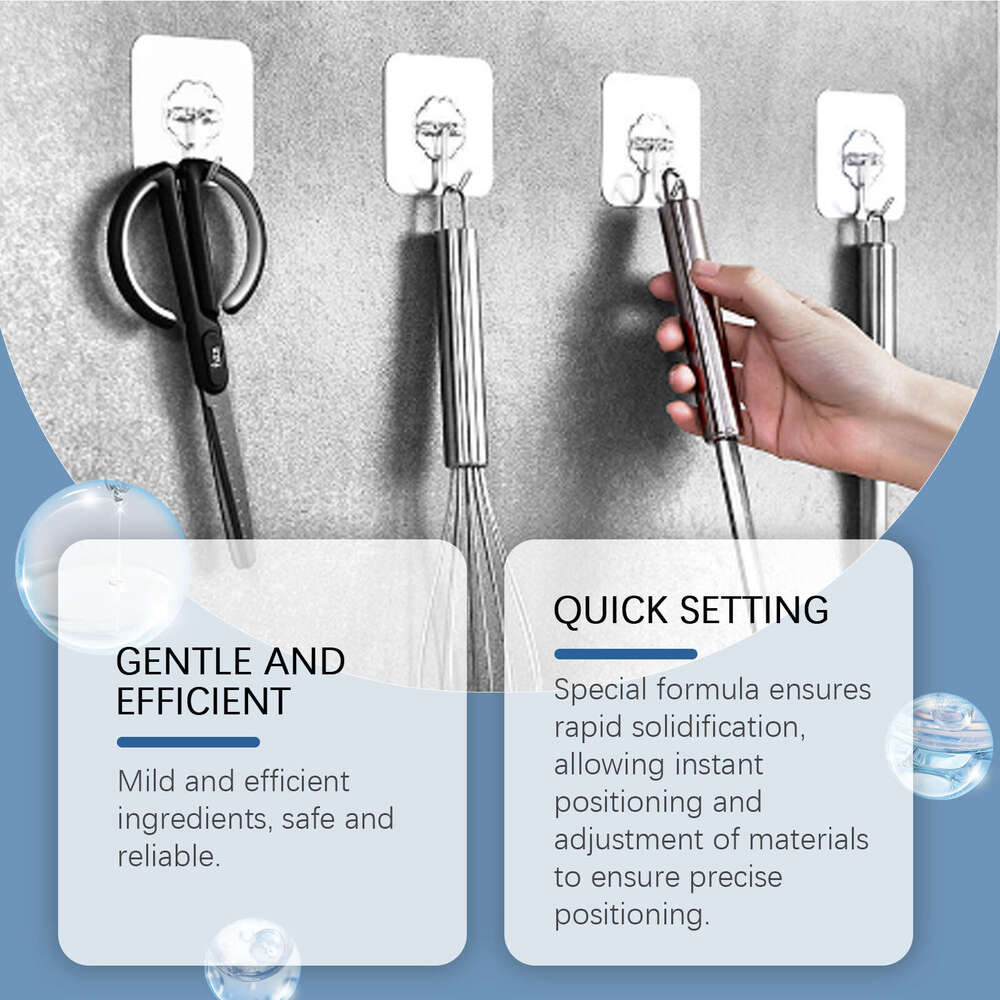 Silicone Sealant for Home Use on Wood, Metal, Ceramic, Plastic, Household Sealing Nail-Free Glue S260202