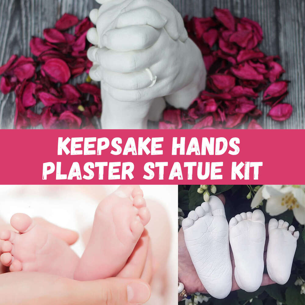 Dowmoo 3D Hand Mold Plaster Clone Model Souvenir Gift Craft S260202