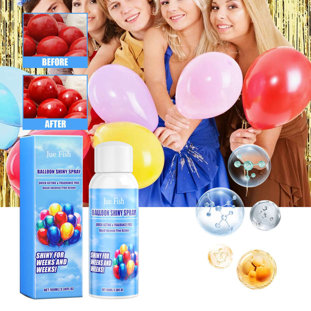 Aerosol Shiny Spray Anti-Oxidation Maintains Balloon Surface Brightness Scene Decoration Supplies S260202