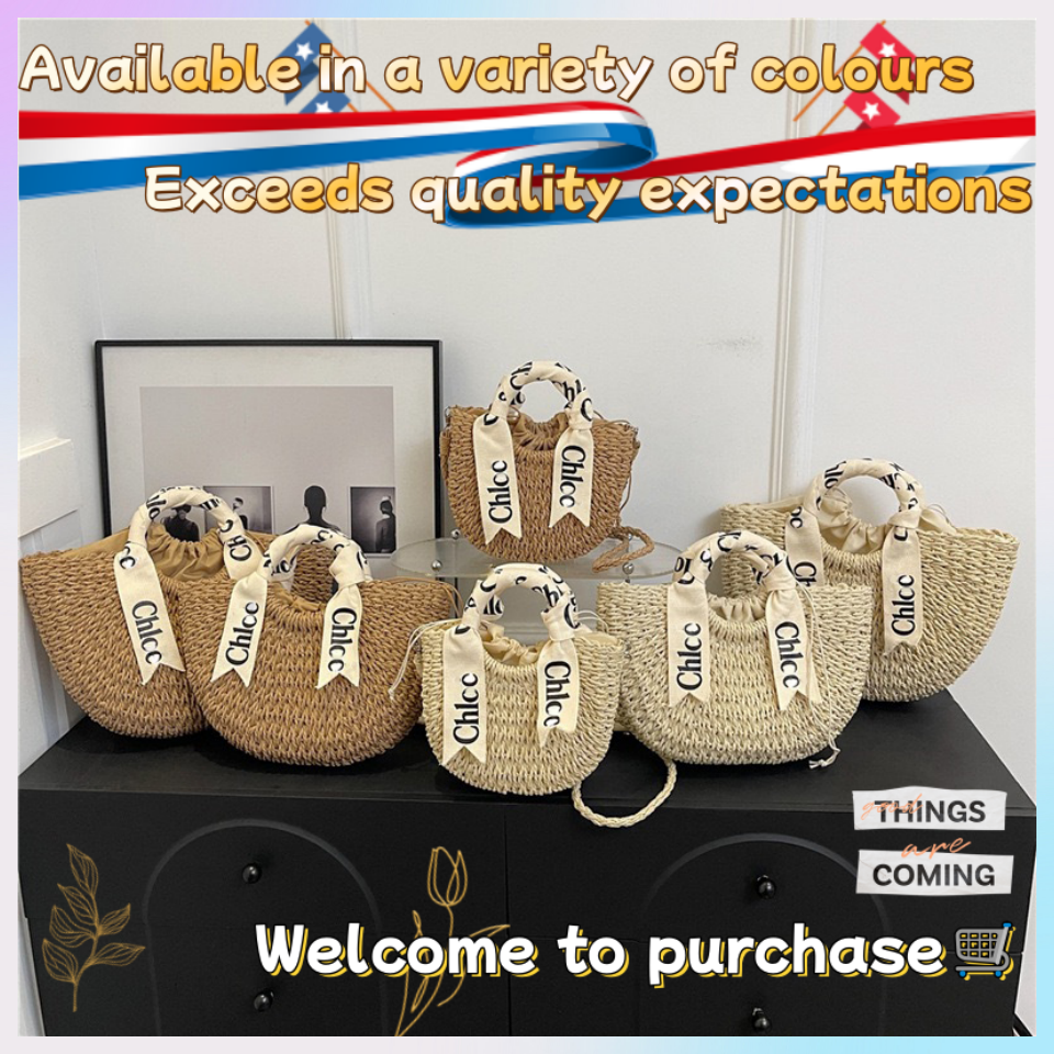 designer bag chlo woody bag handbag beach bag luxury bag tote bag Straw bag designer shoulder bag canvas patchwork crossbody bag women men bag